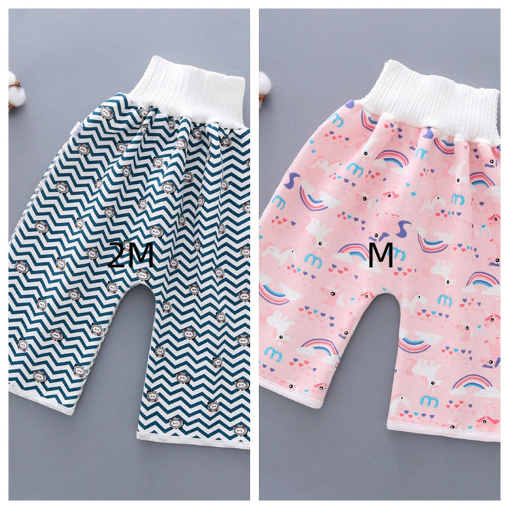 Baby leak-proof bed wetting skirt