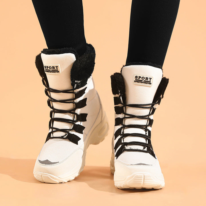 New Womens Winter Fleece-lined Warm Snow Boots