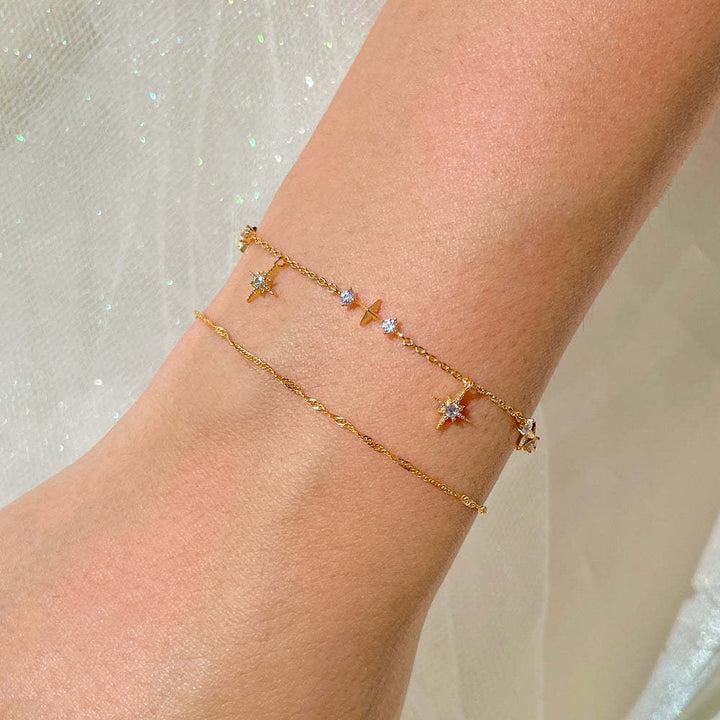 Pendant Bracelet Stainless Steel Anklet Fashionable And Trendy Womens Jewelry