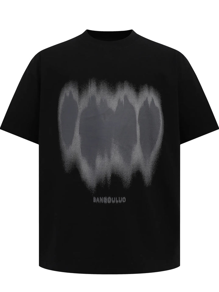 Men's Round Neck Short Sleeve Oversized T-Shirt