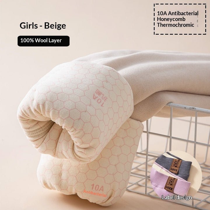 Winter Thickened Warm Keeping Pants For Children