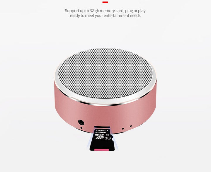S8 portable Bluetooth speaker Mini card subwoofer built-in battery mini speaker