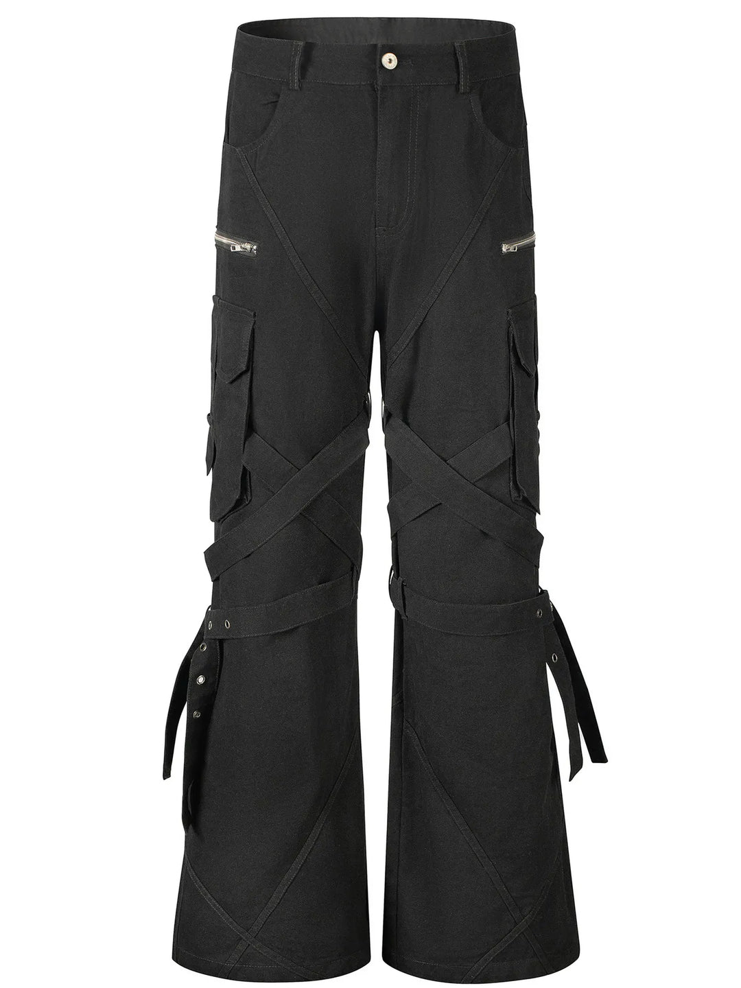 Men's Wide Leg Cargo Pants