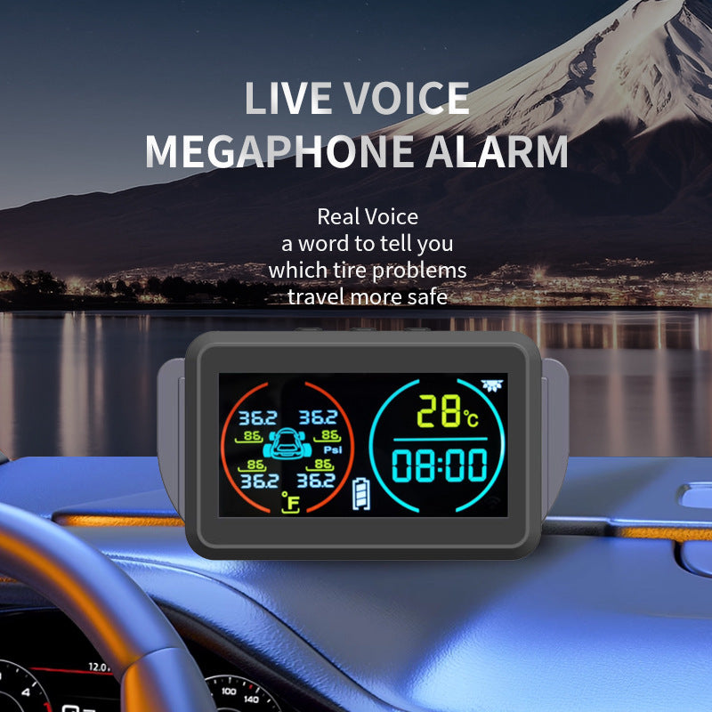 TPMS Time And Temperature Display Tire Pressure Monitor