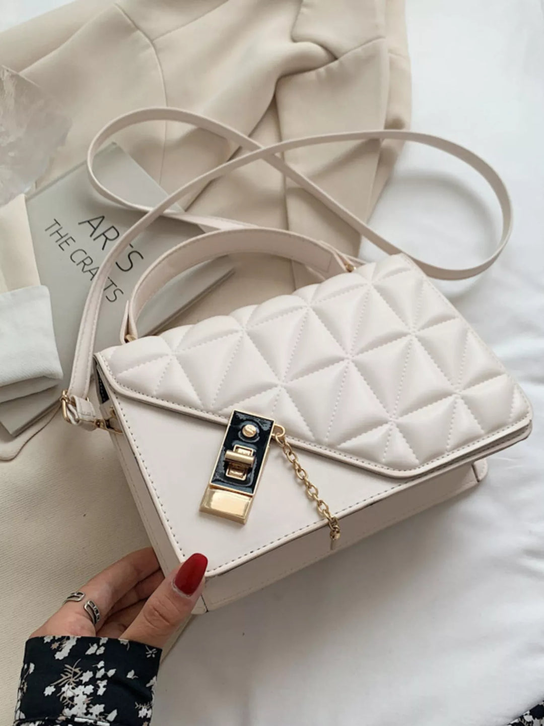 Quilted Flap Crossbody Bag