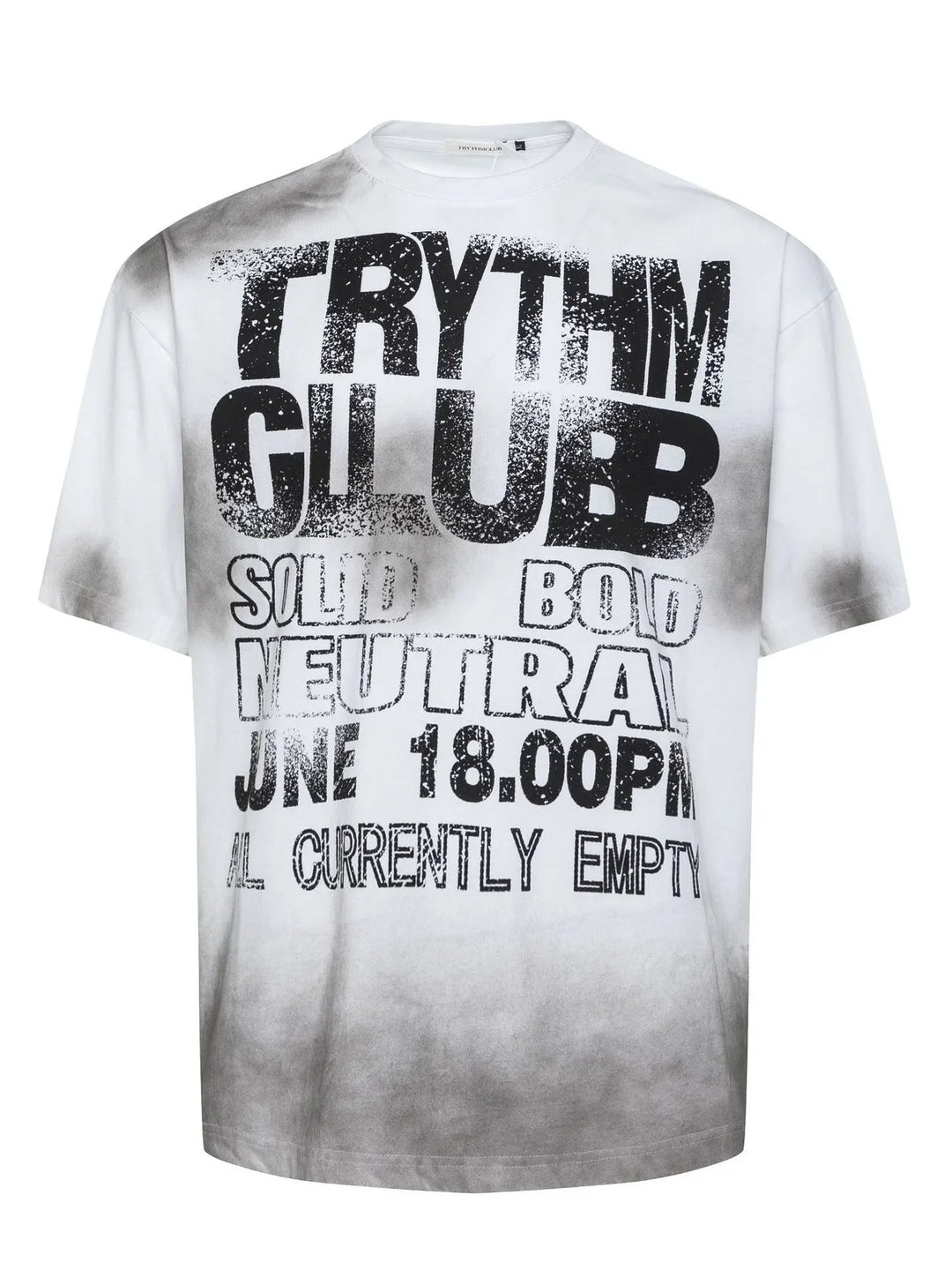 Men's Letter Graphic Round Neck Oversized T-Shirt