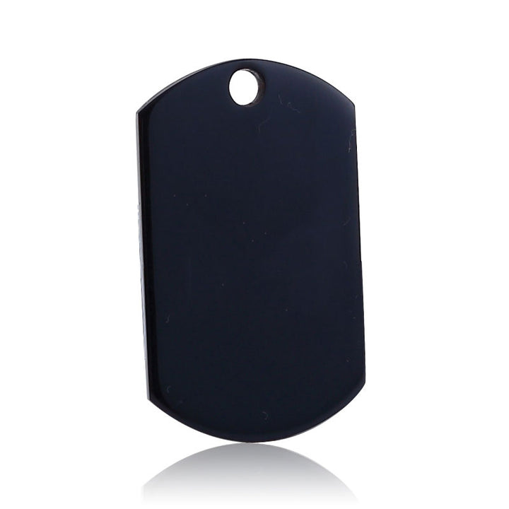 Small Pendant Anti-lost Pet Titanium Steel Tag