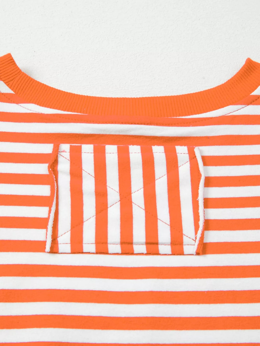 Striped Long Sleeve Casual Sweatshirt