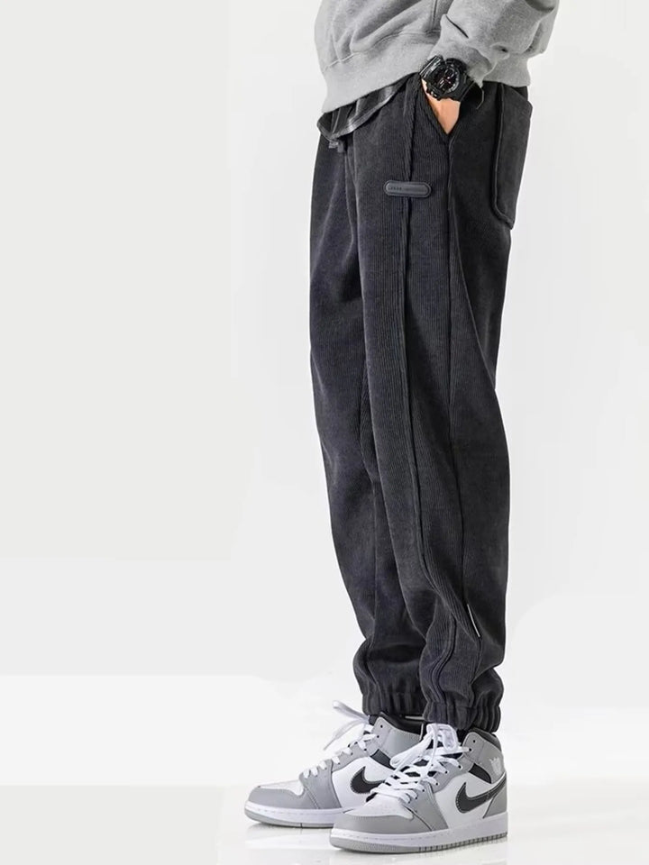 Men's Plus Size Drawstring Loose Fit Joggers