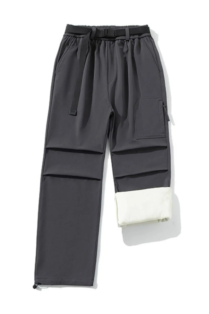 Men's Full Size Wide Leg Pants Plus Size