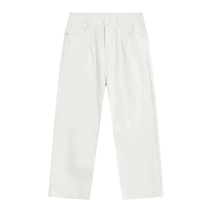 Wide Leg Jeans with Pockets