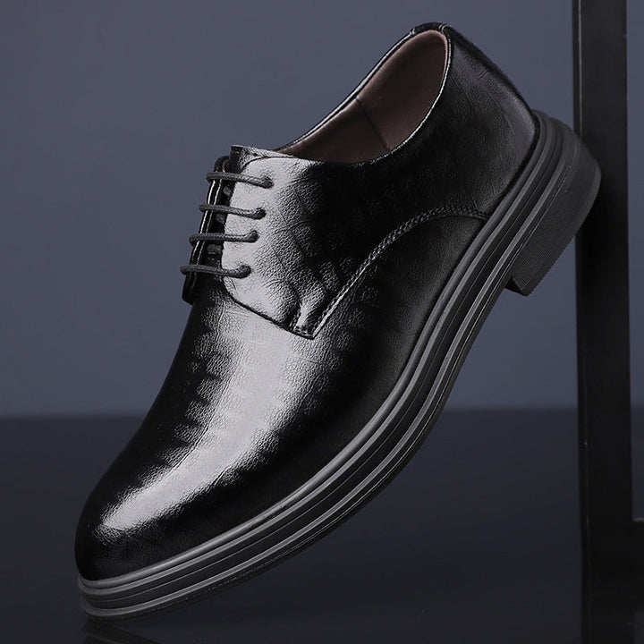 New Mens Pointed-toe Business Leather Shoes