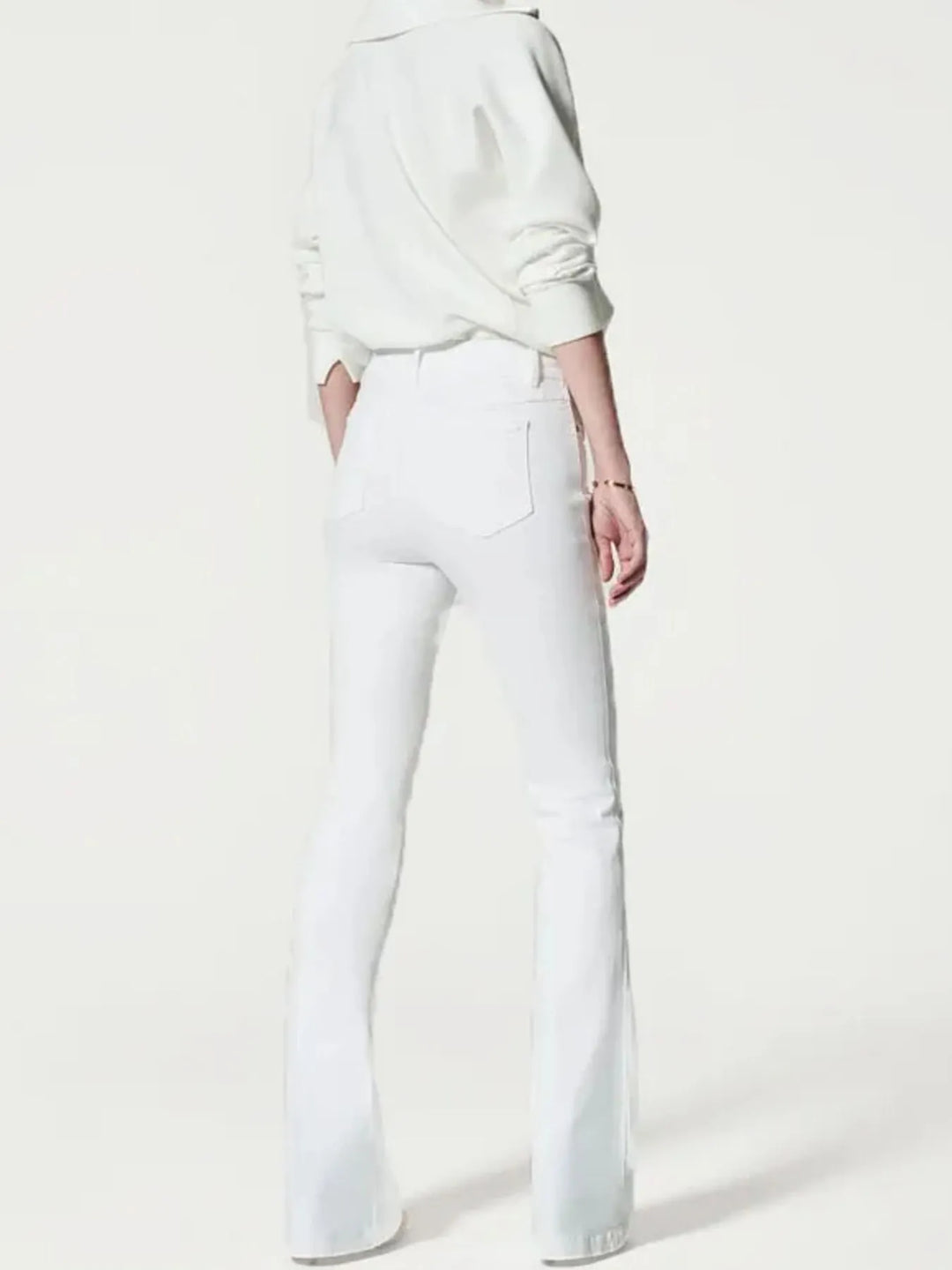 Full Size High-Waisted Flare Jeans Plus Size