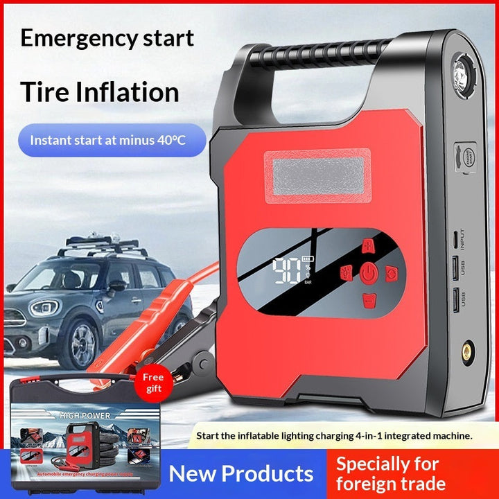 12V Car Jump Starter And Air Pump Combo For Vehicle Batteries