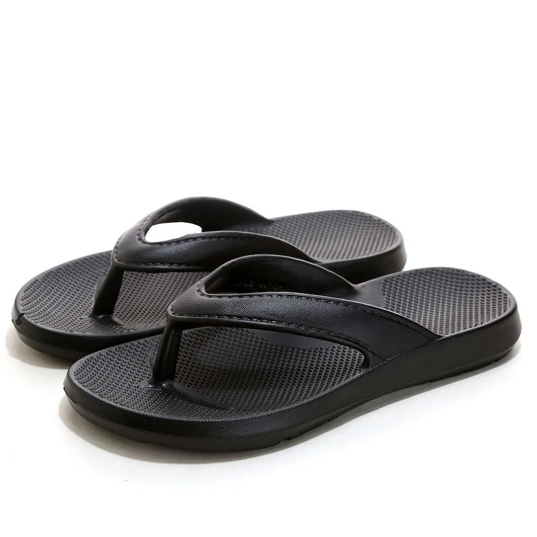 Toe Post Platform Slippers