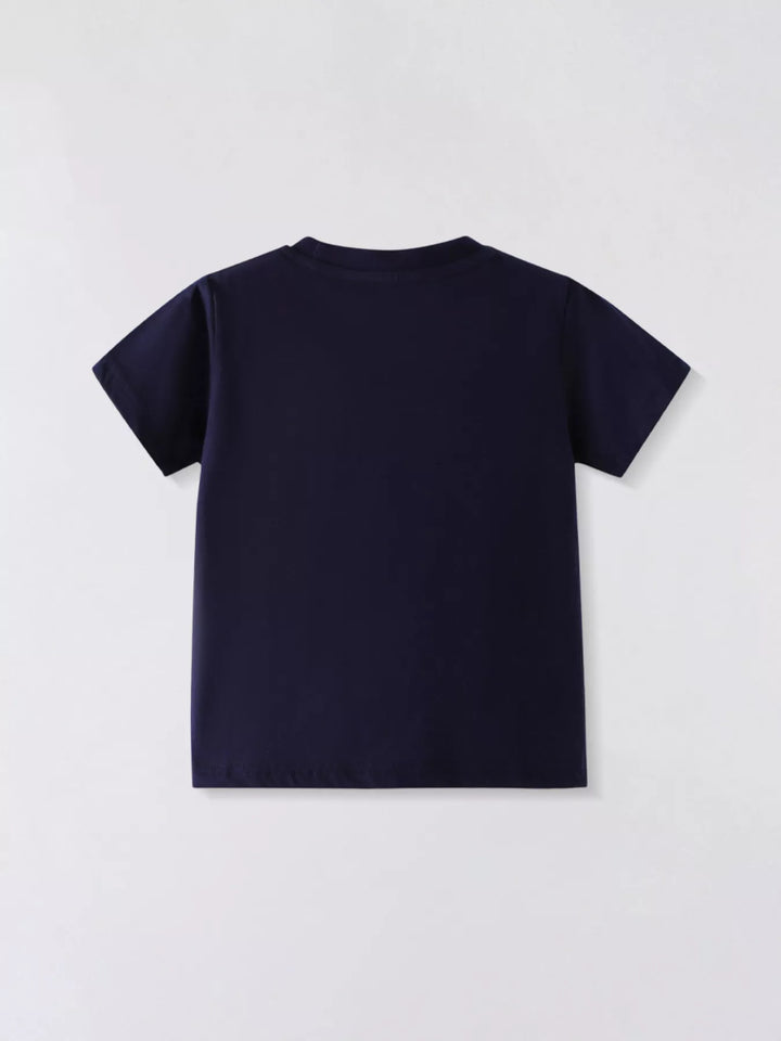 Children's Dinosaur Graphic Short Sleeve T-Shirt
