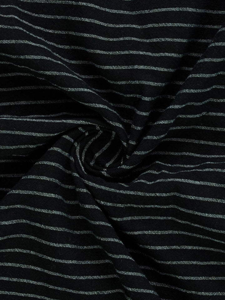 Men's Full Size Striped Long Sleeve Shirt Plus Size