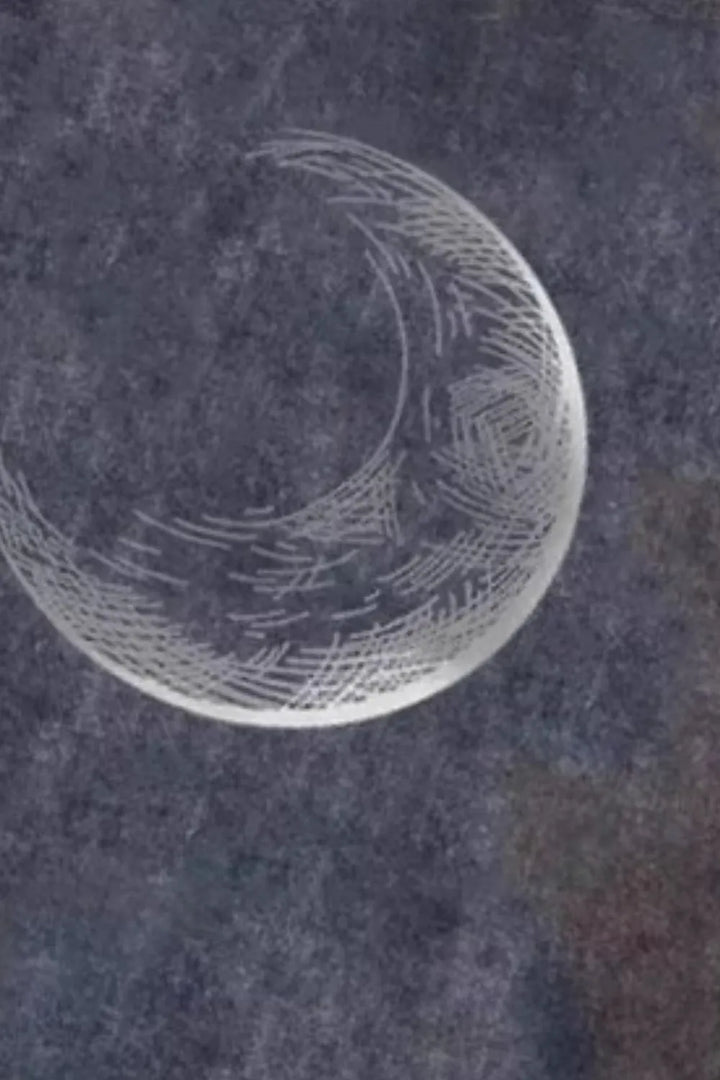 Men's Full Size Vintage Washed Moon Graphic T-Shirt Plus Size