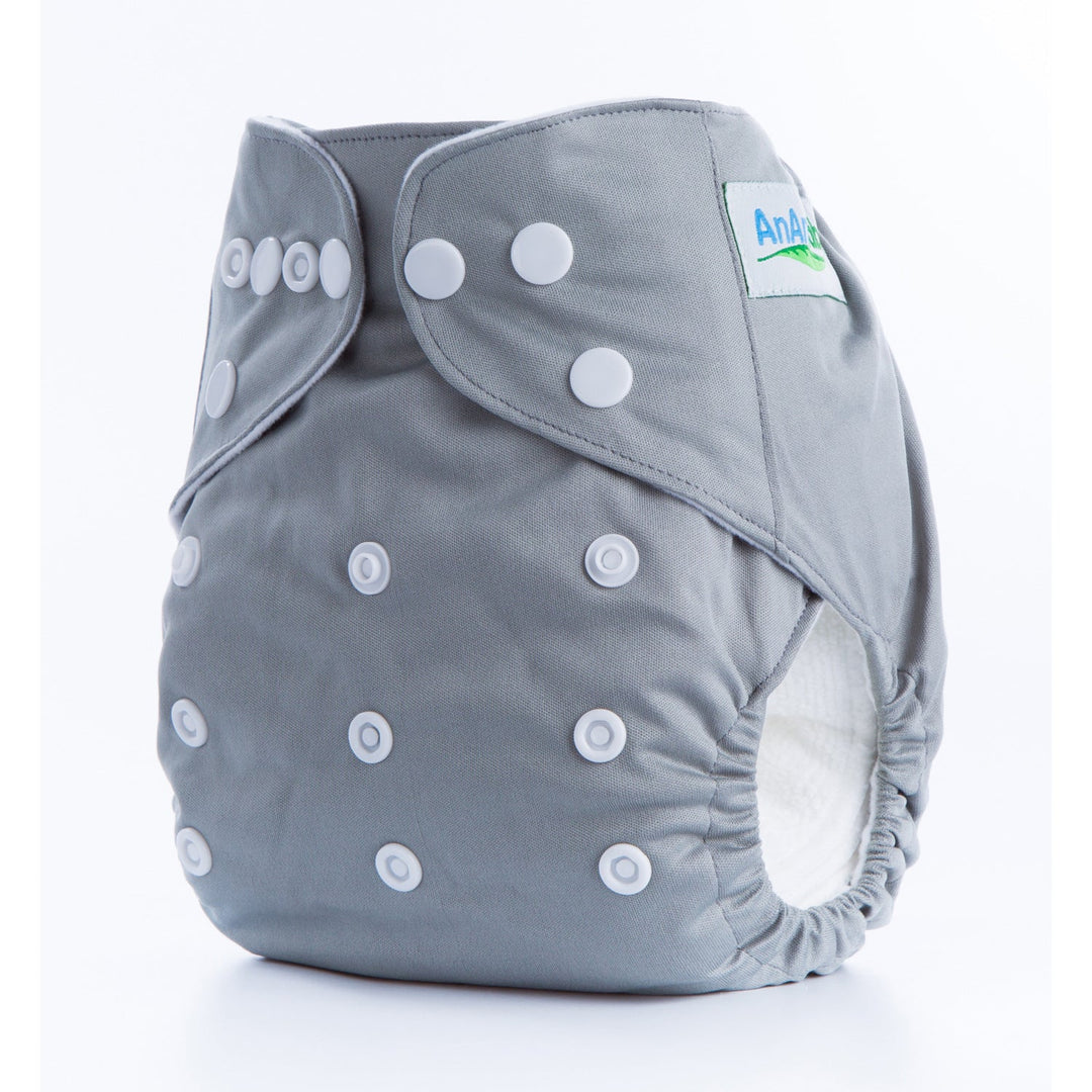Solid color leak-proof baby diaper pants