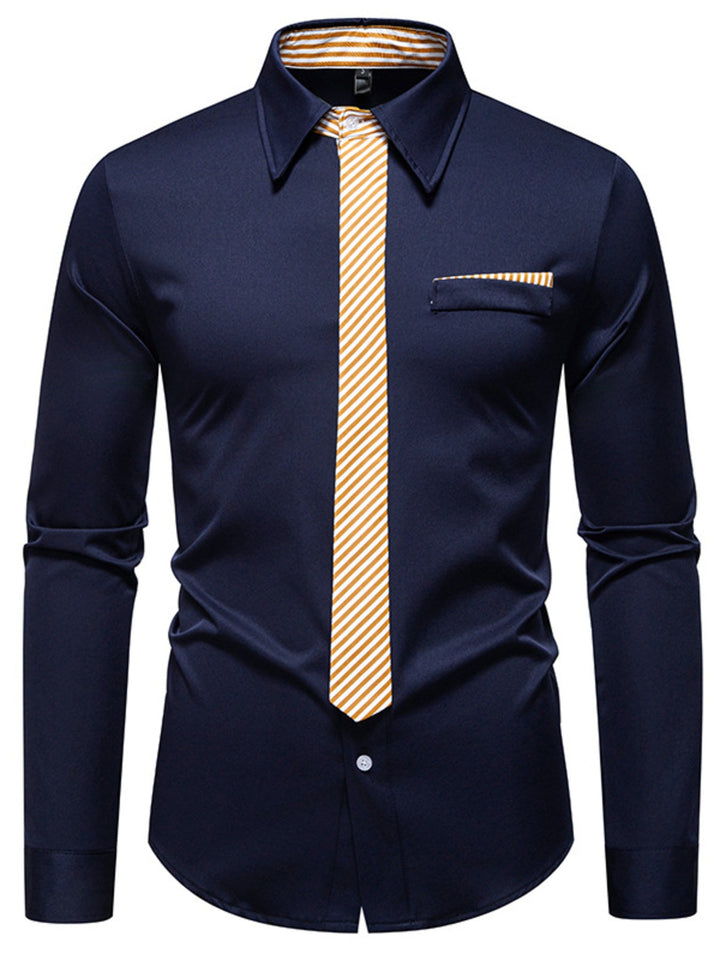 Men's Button Up Long Sleeve Shirt