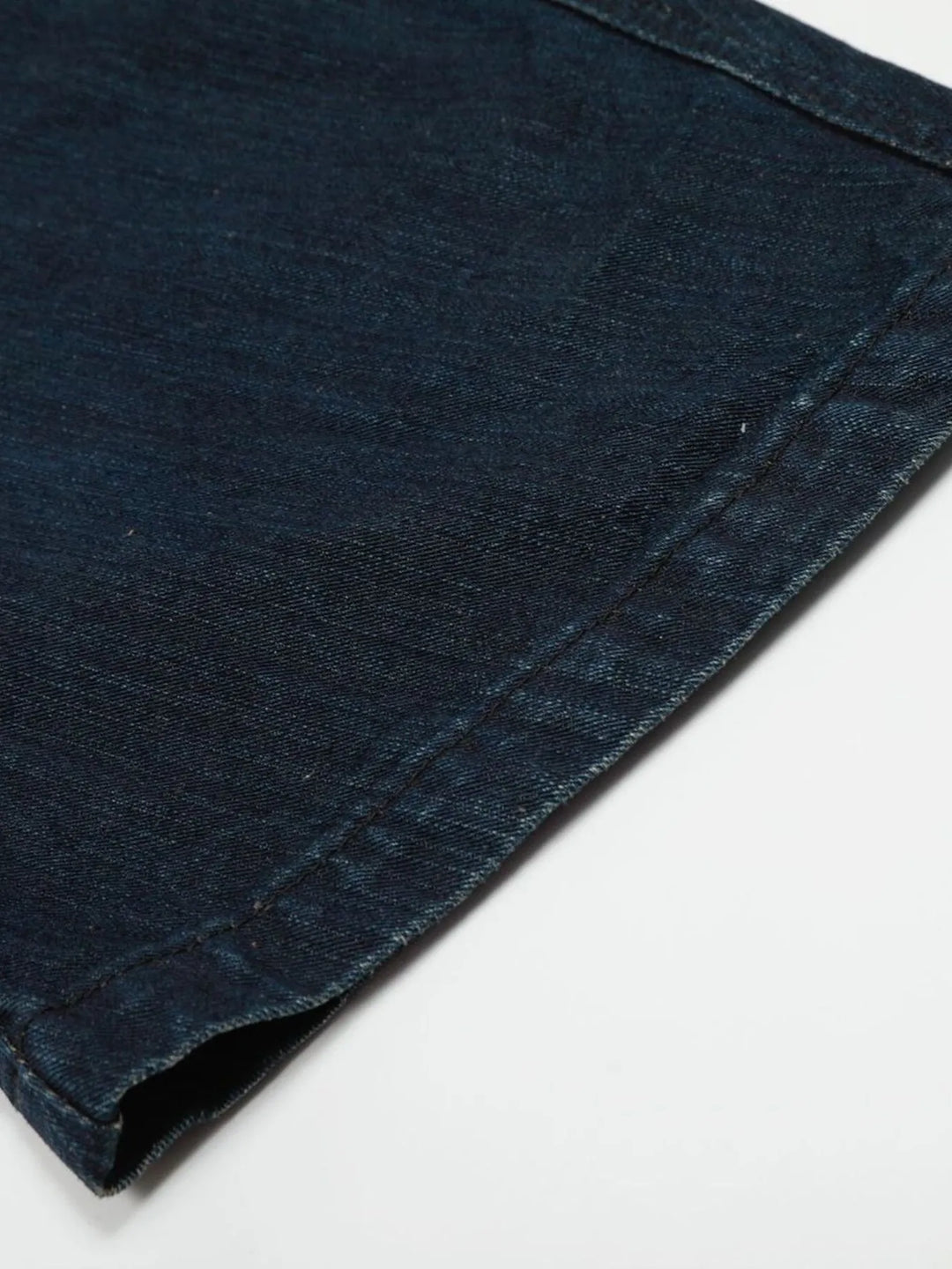 Men's Washed Button Fly Curved Jeans