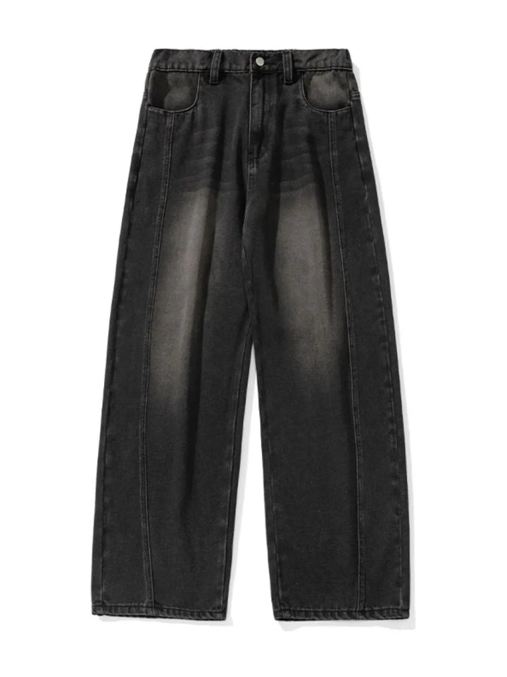 Men's Plus Size Wide Leg Jeans