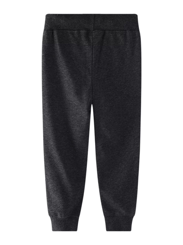 Children's Space Rocket Embroidered Joggers