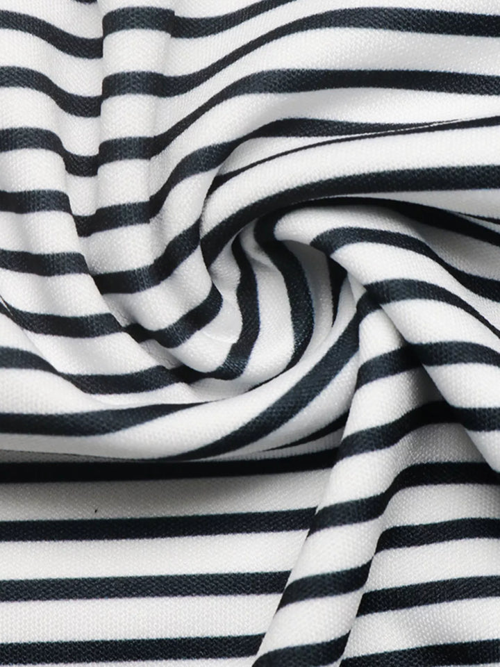 Classic Striped Crew Neck T-Shirt