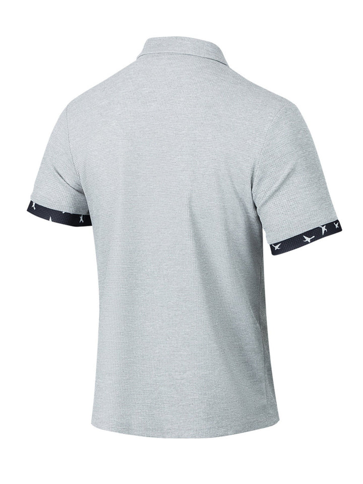 Men's Full Size Casual Button Up Short Sleeve Shirt Plus Size