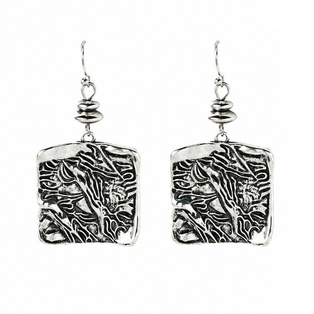 Vintage Square Earrings For Women
