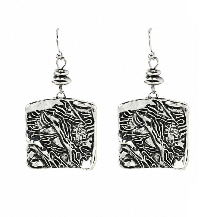 Vintage Square Earrings For Women