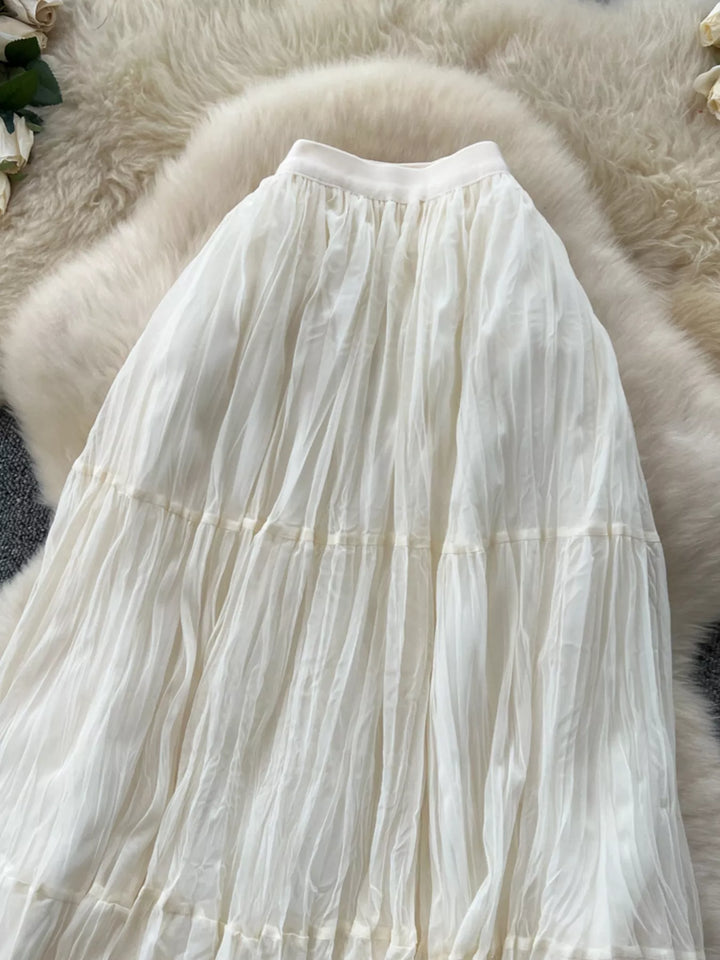 Tiered Tulle Skirt