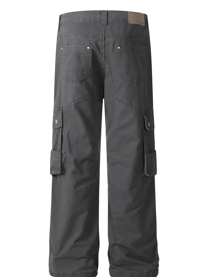 Men's Wide Leg Cargo Pants