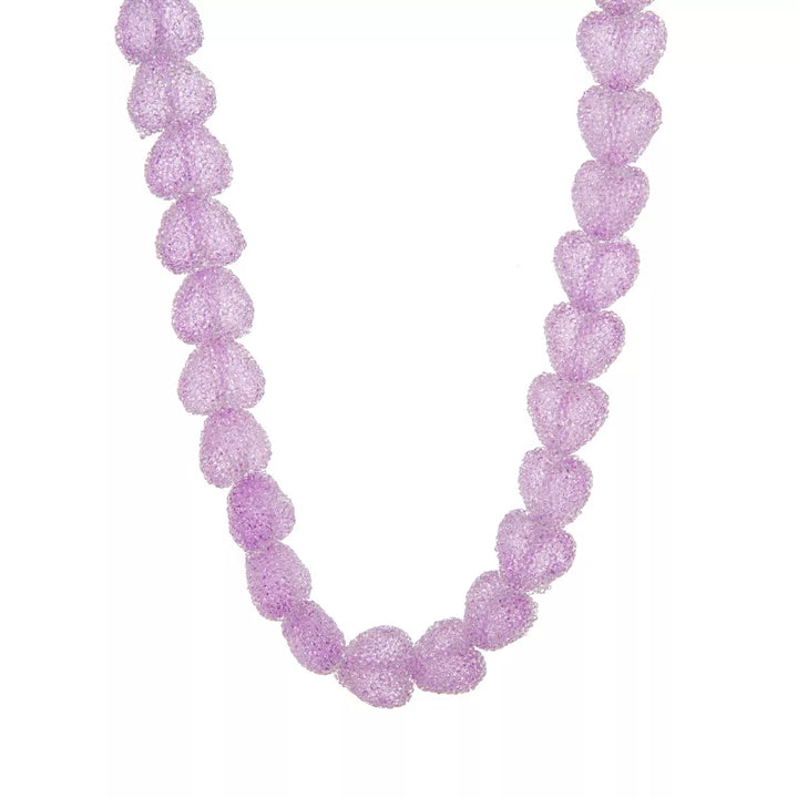 Colorful Resin Heart Necklace