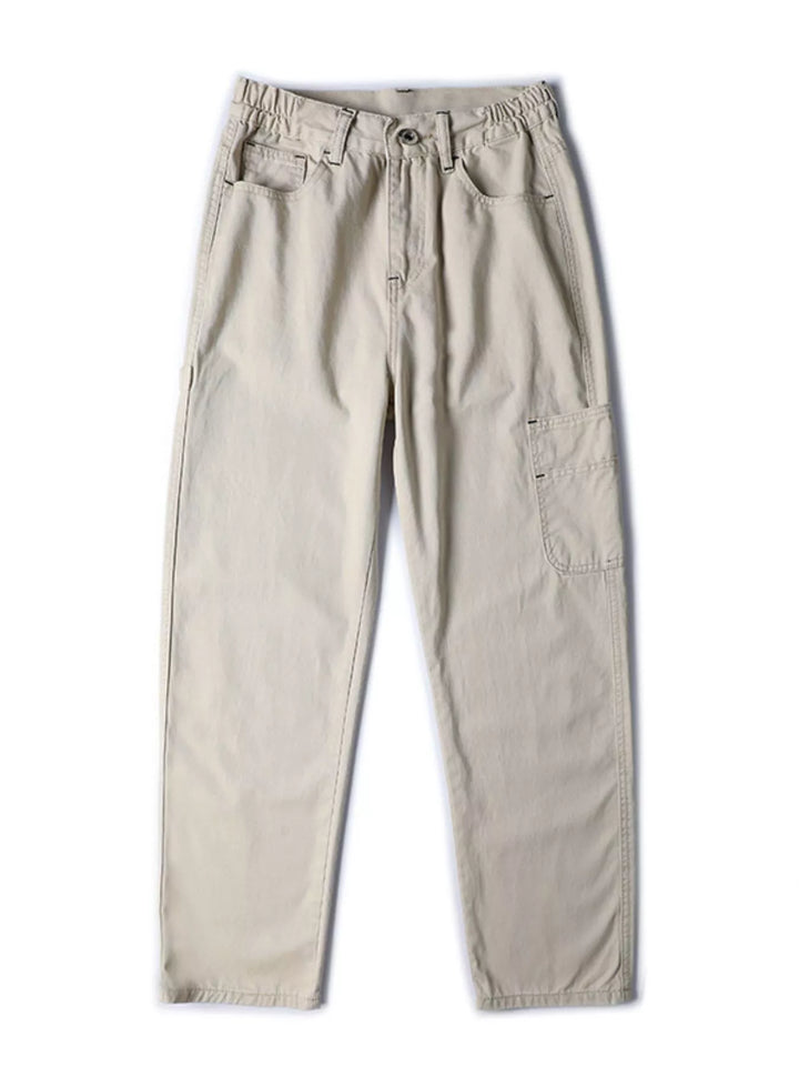 Men's Full Size Relaxed Fit Cargo Jeans Plus Size