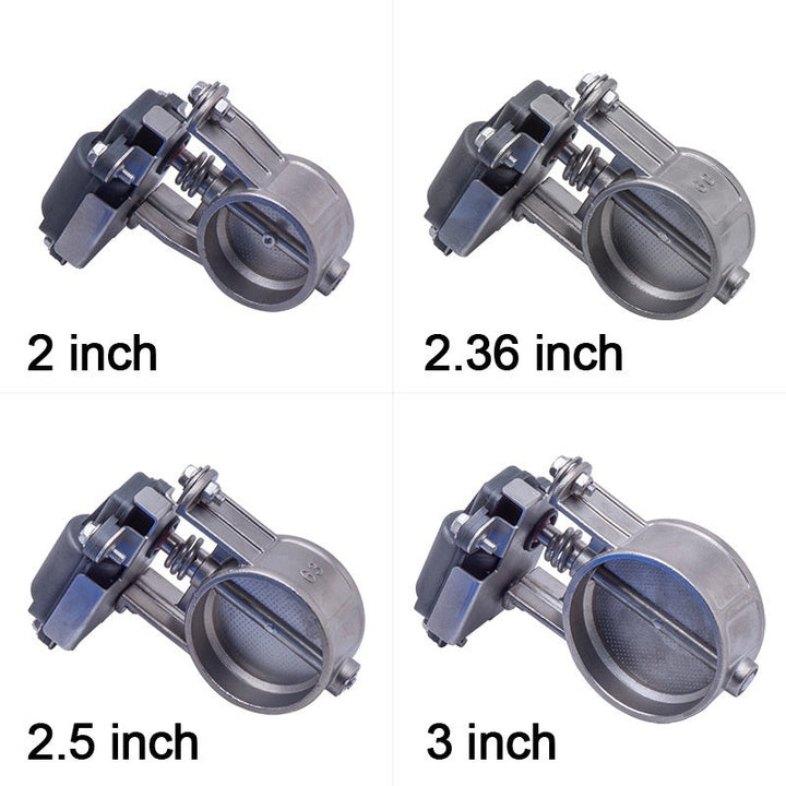 Car Modification Sound Wave Exhaust Pipe Remote Control Valve