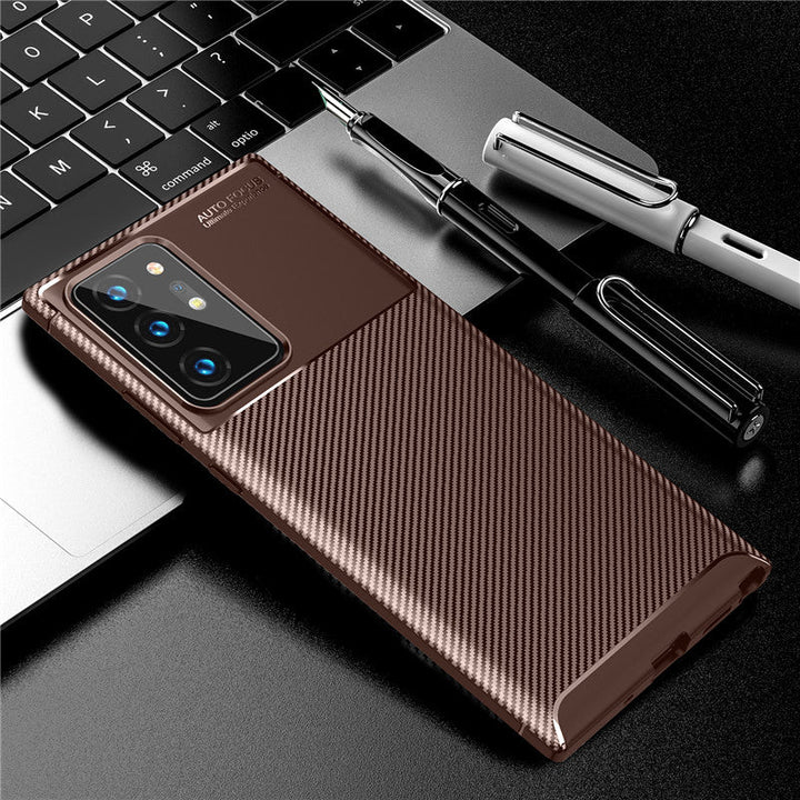 Business carbon fiber anti-fall soft shell