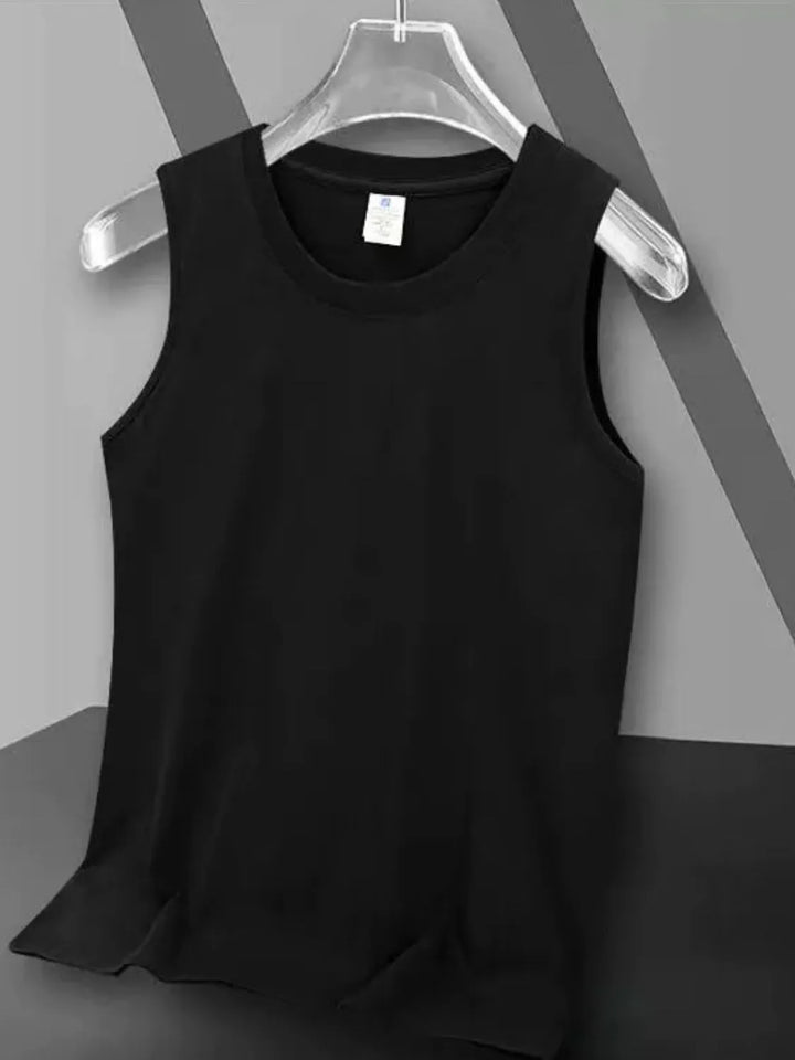 Men's Full Size Round Neck Tank Plus Size