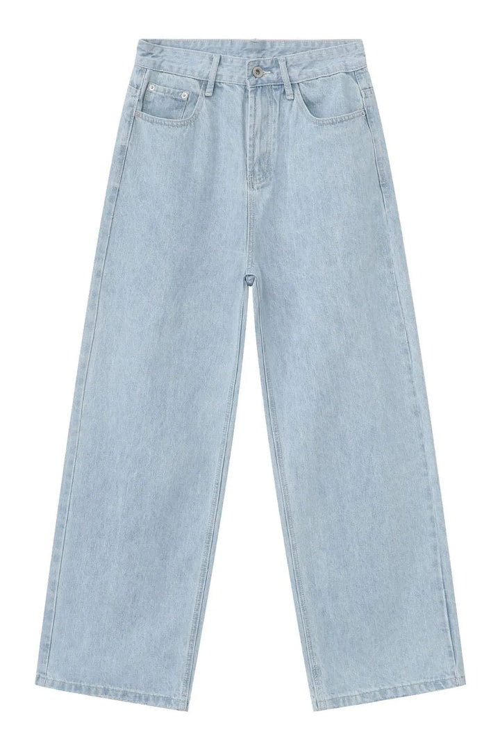 Men's Loose Fit Jeans with Pockets