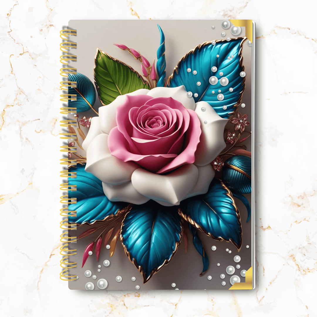 Gracefully Covered Notebook - 8x10"