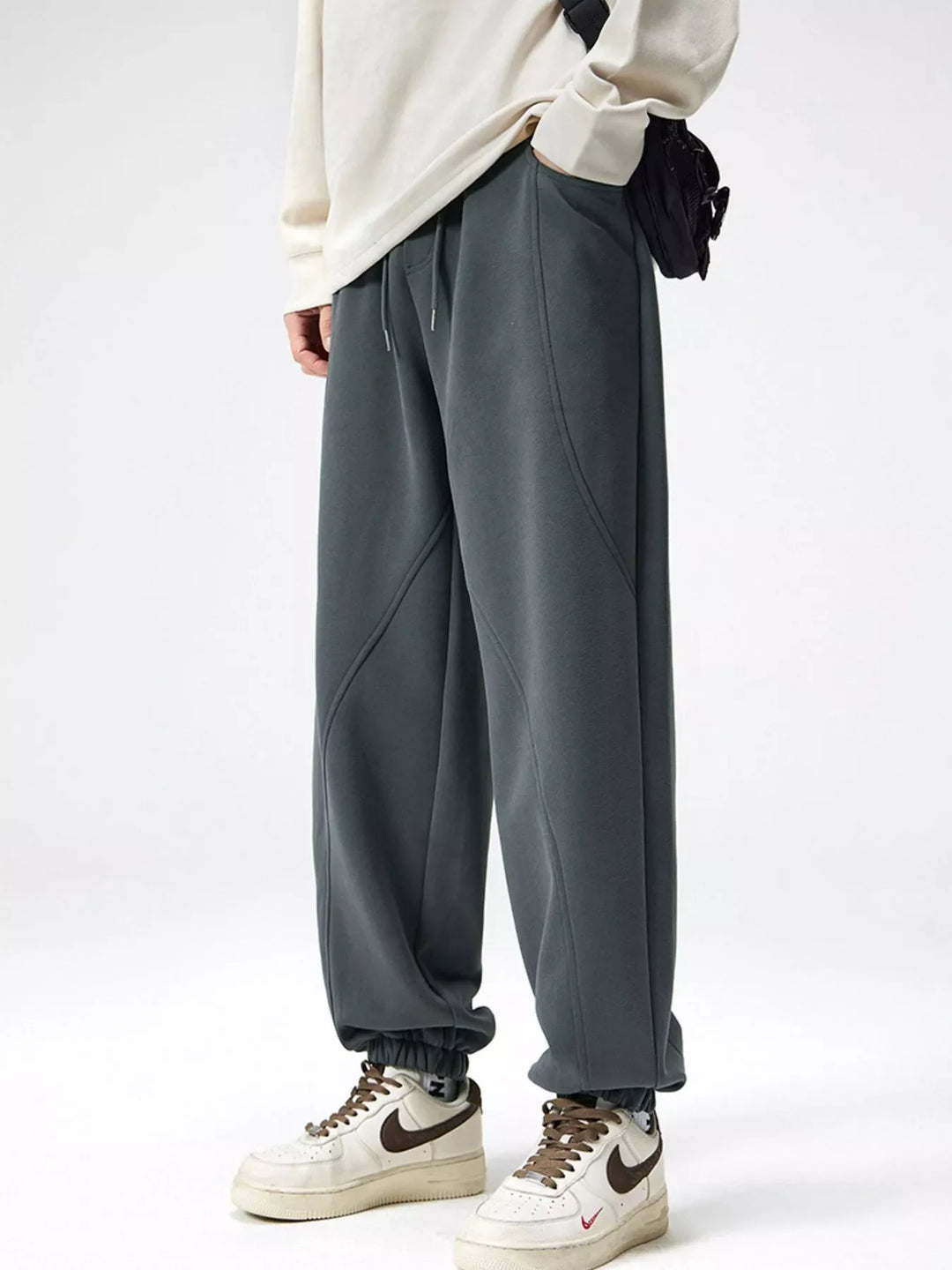 Men's Plus Size Loose Fit Drawstring Sweatpants