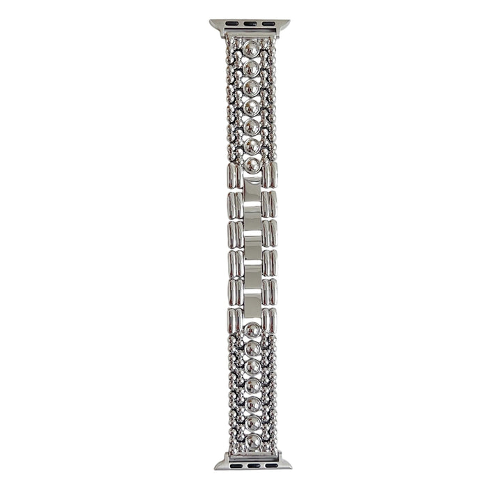 Five-bead Round Metal Watch Strap