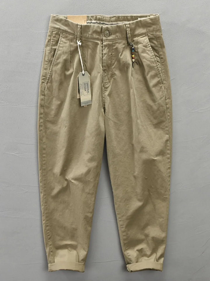 Men's Relaxed Fit Pants with Pockets