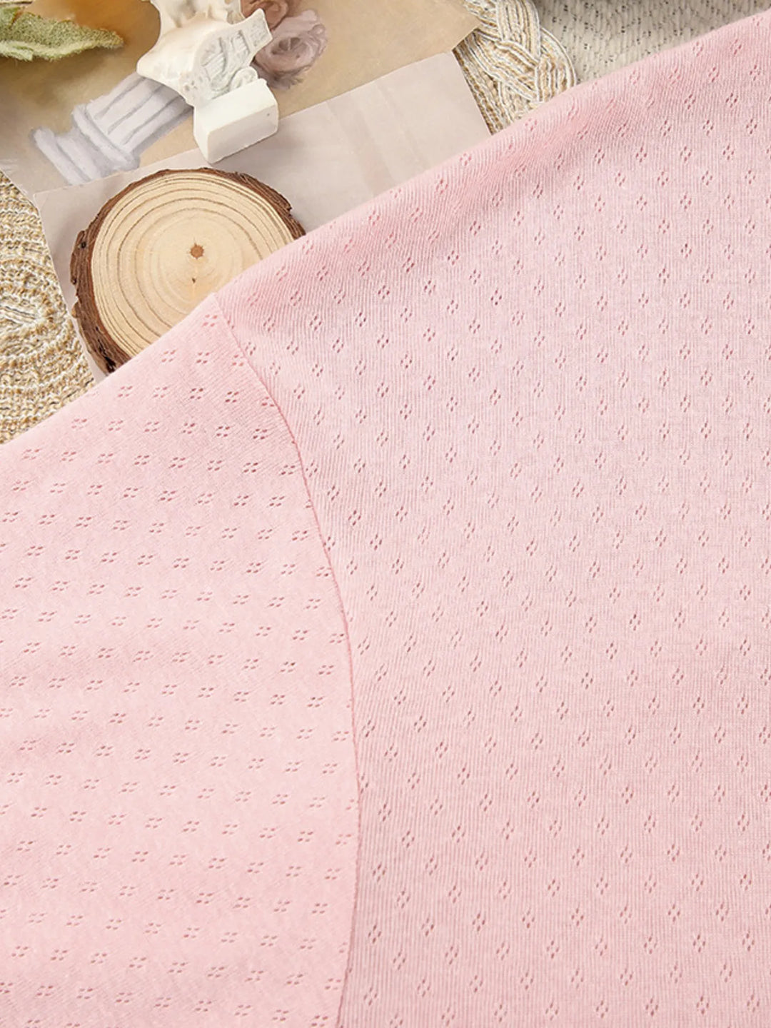 Tie Waist Kimono Sleeve Lounge Nightgown