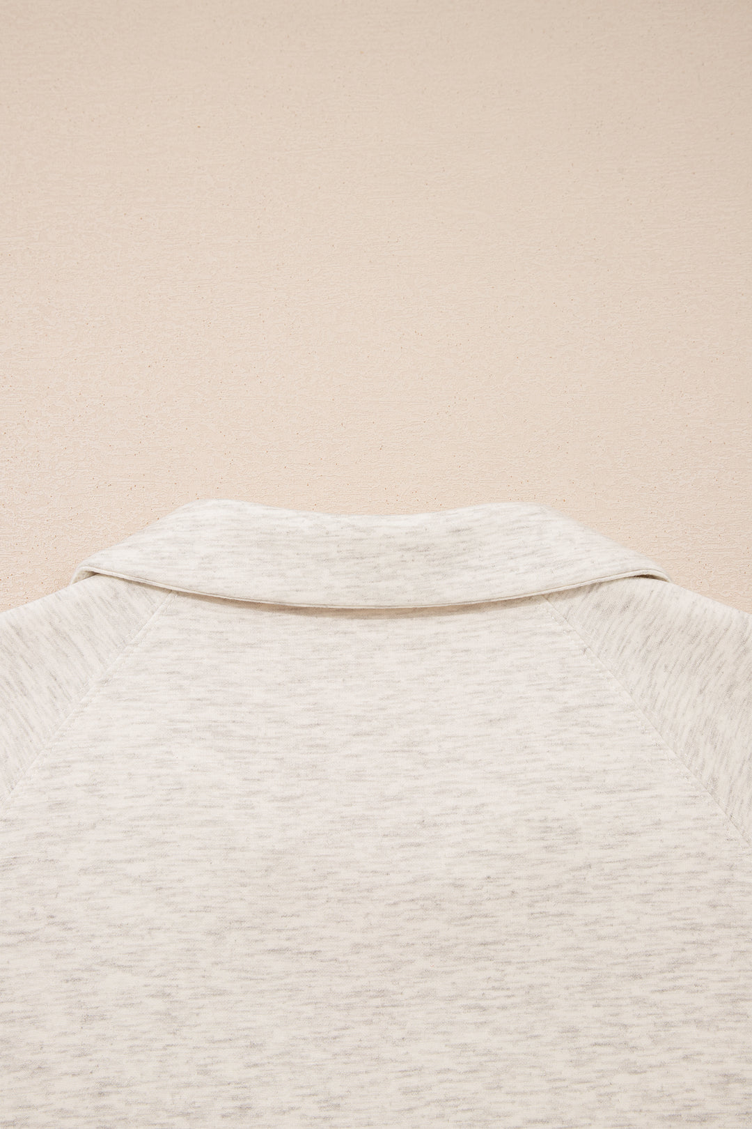 Light Grey Polo Tee Casual Pant Set