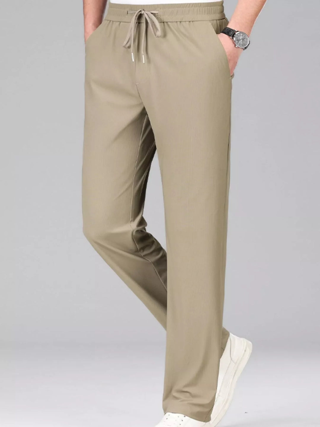 Men's Plus Size Casual Drawstring Pants