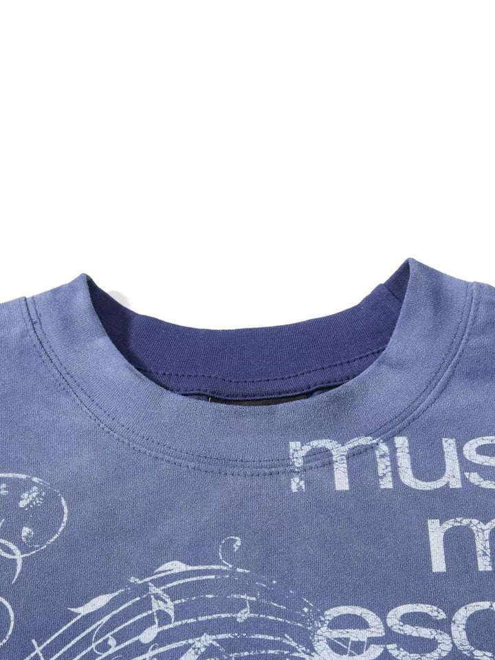 Men's Round Neck Short Sleeve T-Shirt