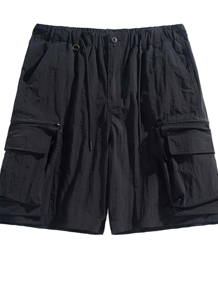 Men's Elastic Waist Cargo Short