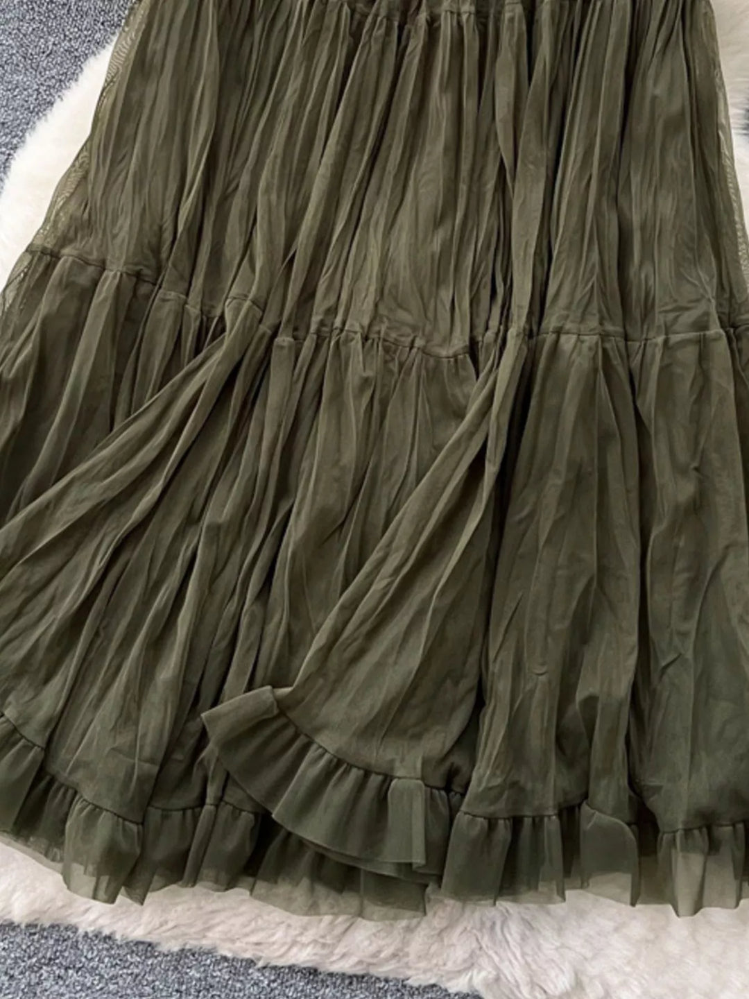 Tiered Tulle Skirt