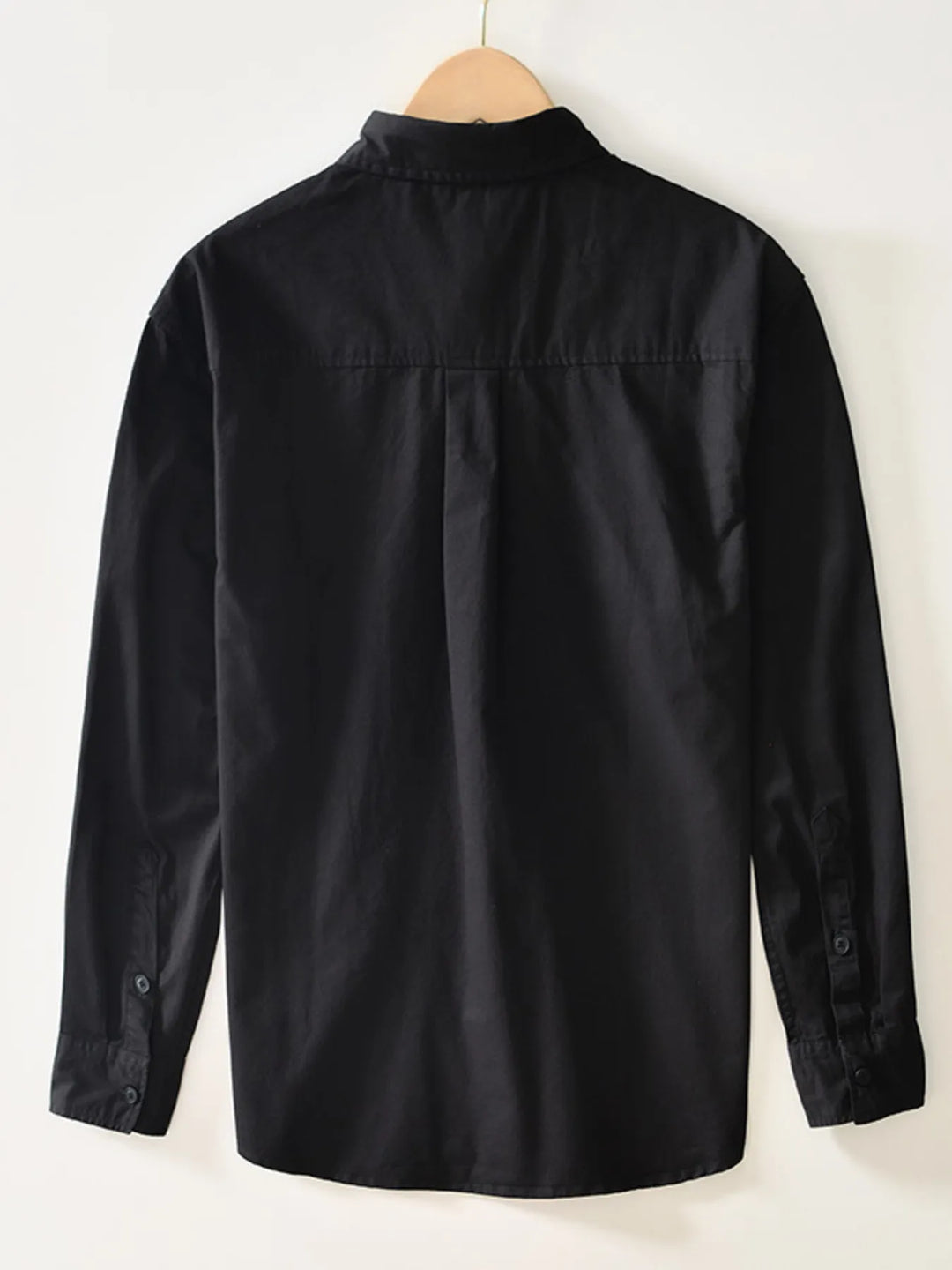 Men's Plus Size Button Up Long Sleeve Shirt